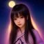夜行侠Lisa用户头像，时尚女性，侧脸照